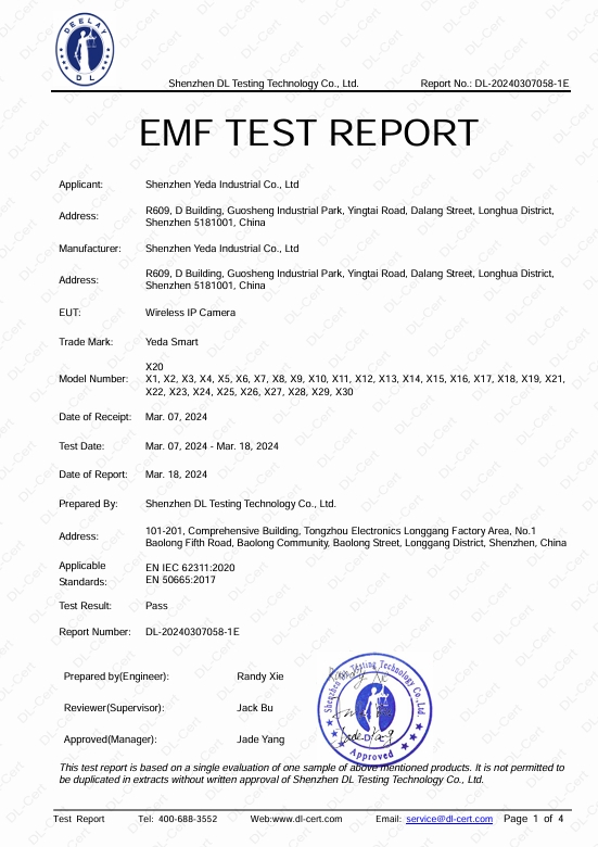 Certifications